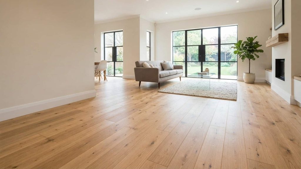 Hardwood flooring installation